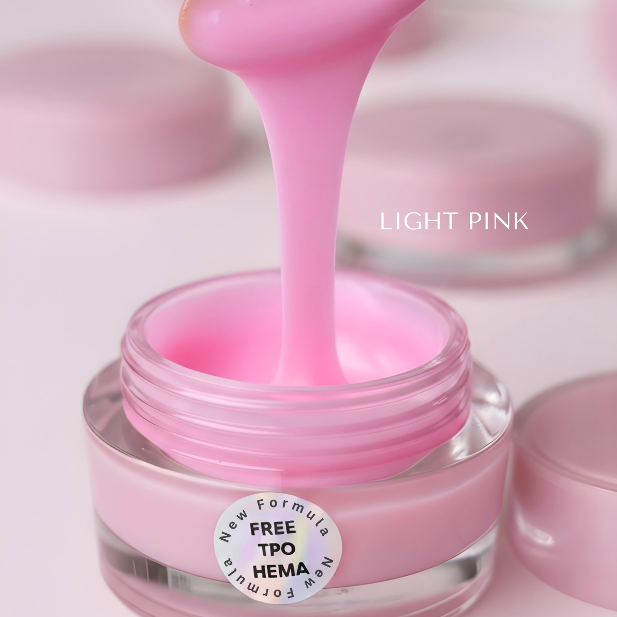 ג'ל בנייה חכם - ורוד בהיר (30 גרם)