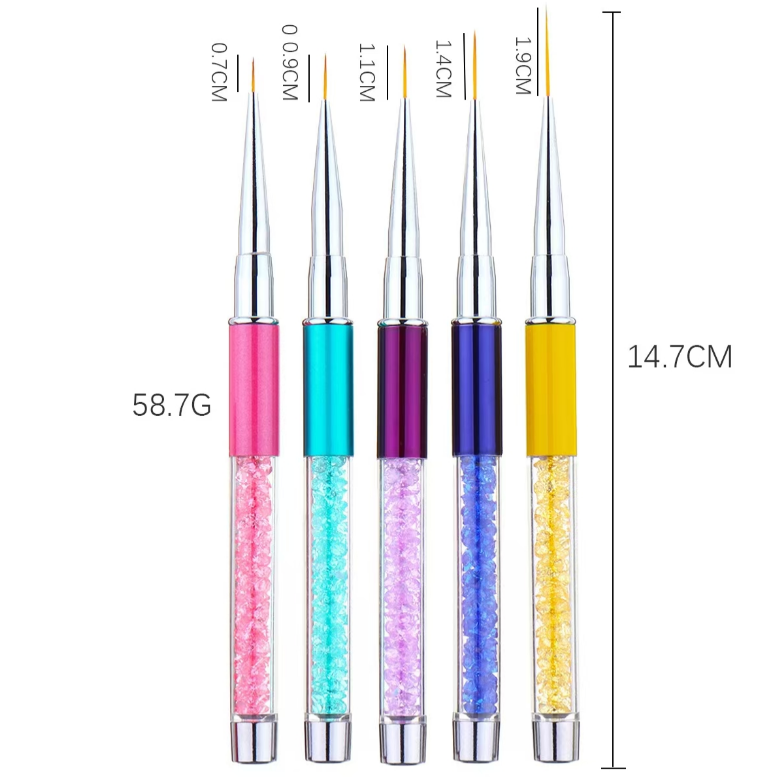 סט 6 מכחולים